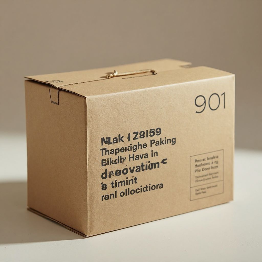 Eco-friendly packaging made from recycled materials