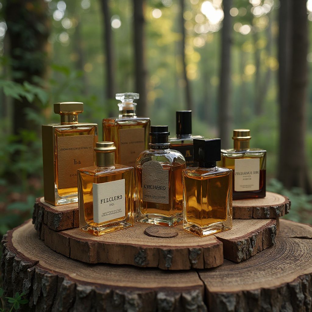 Collection of premium perfumes