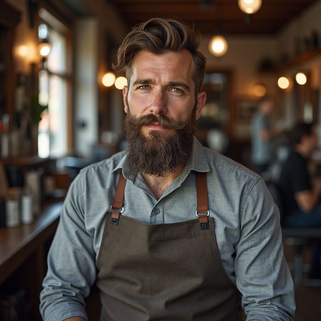Portrait of Thomas Reynolds, Professional Barber